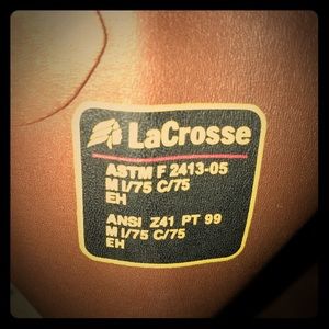 -***NEW*** Lacrosse steel toe work boots